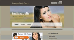 Desktop Screenshot of indianapoliscirugiaplastica.com